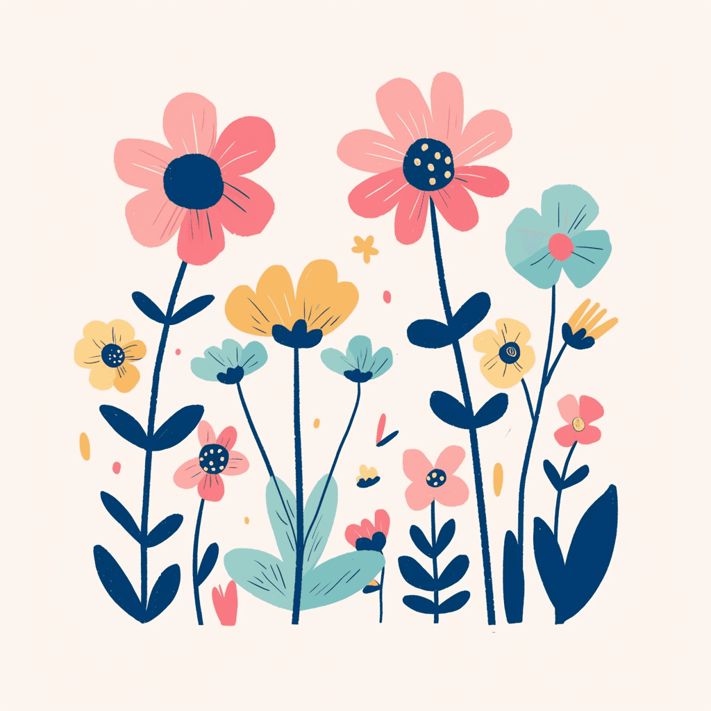 Bloom 214 original repeating artwork