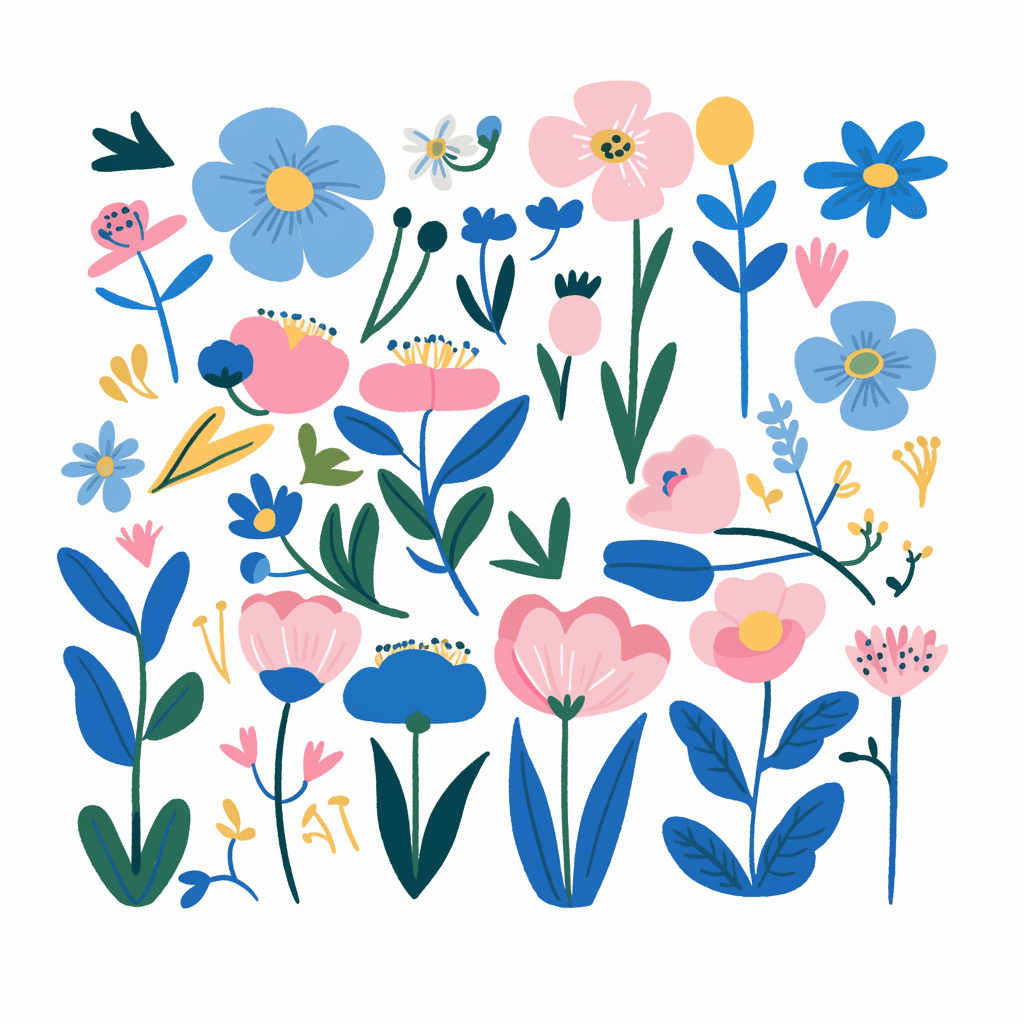 Bloom 507 original repeating artwork
