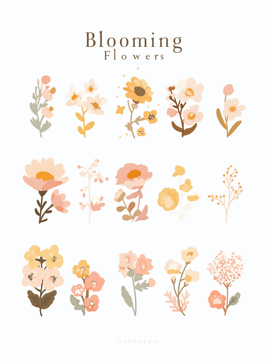 Bloom 267 original repeating artwork
