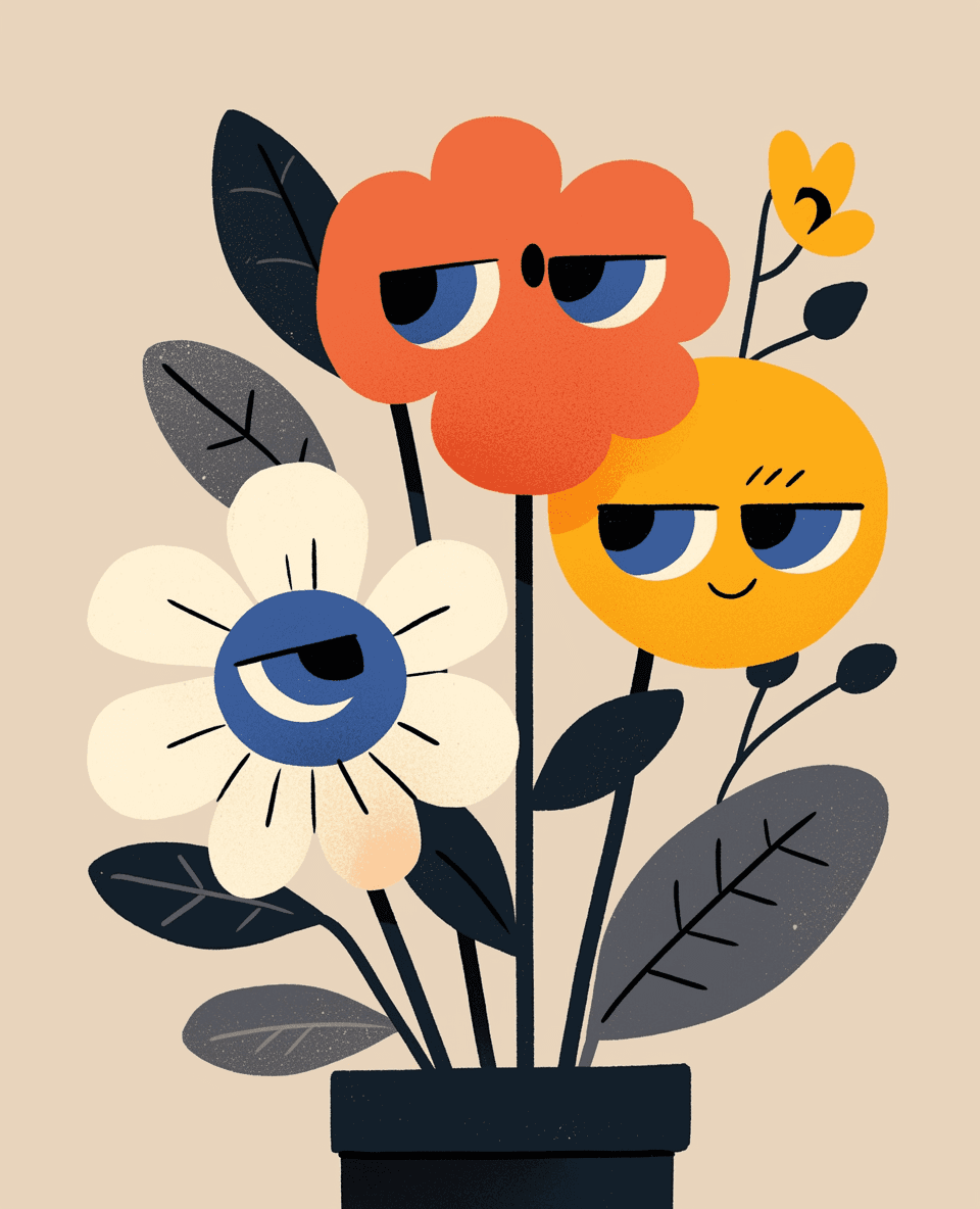 Bloom 249 original repeating artwork