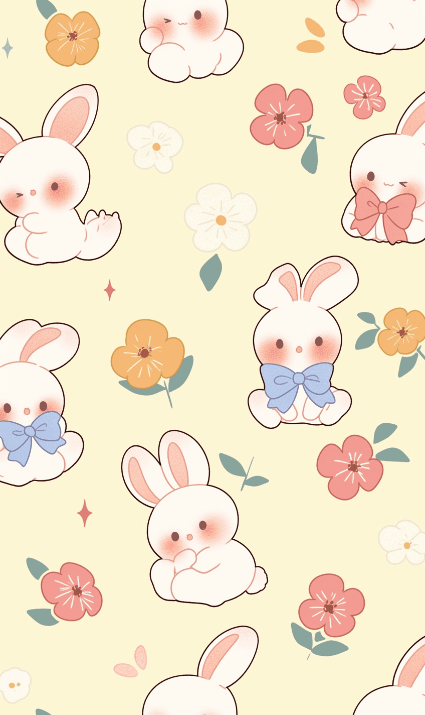 Bunny 194 original repeating artwork