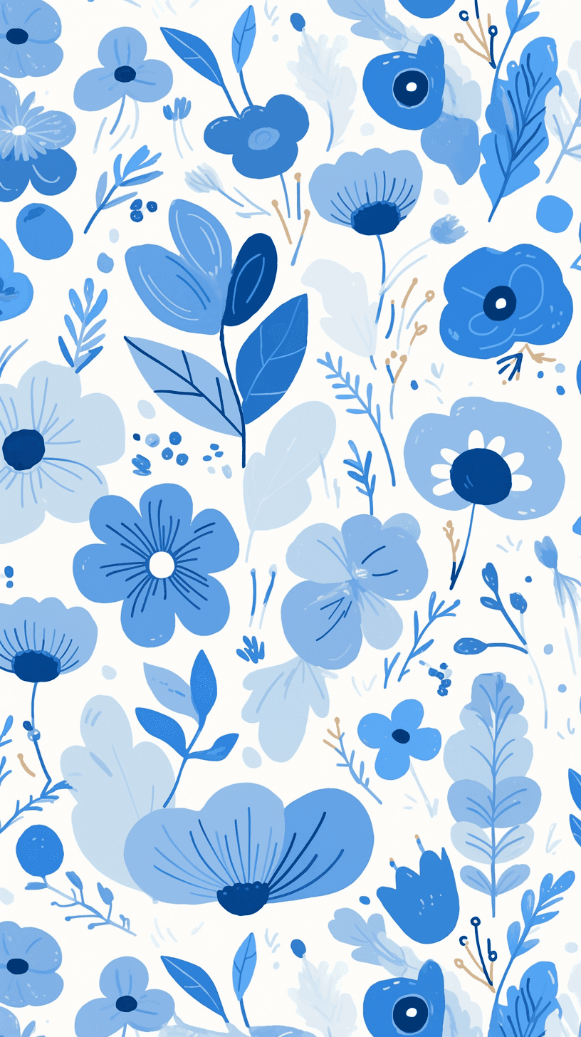 Bloom North original repeating artwork