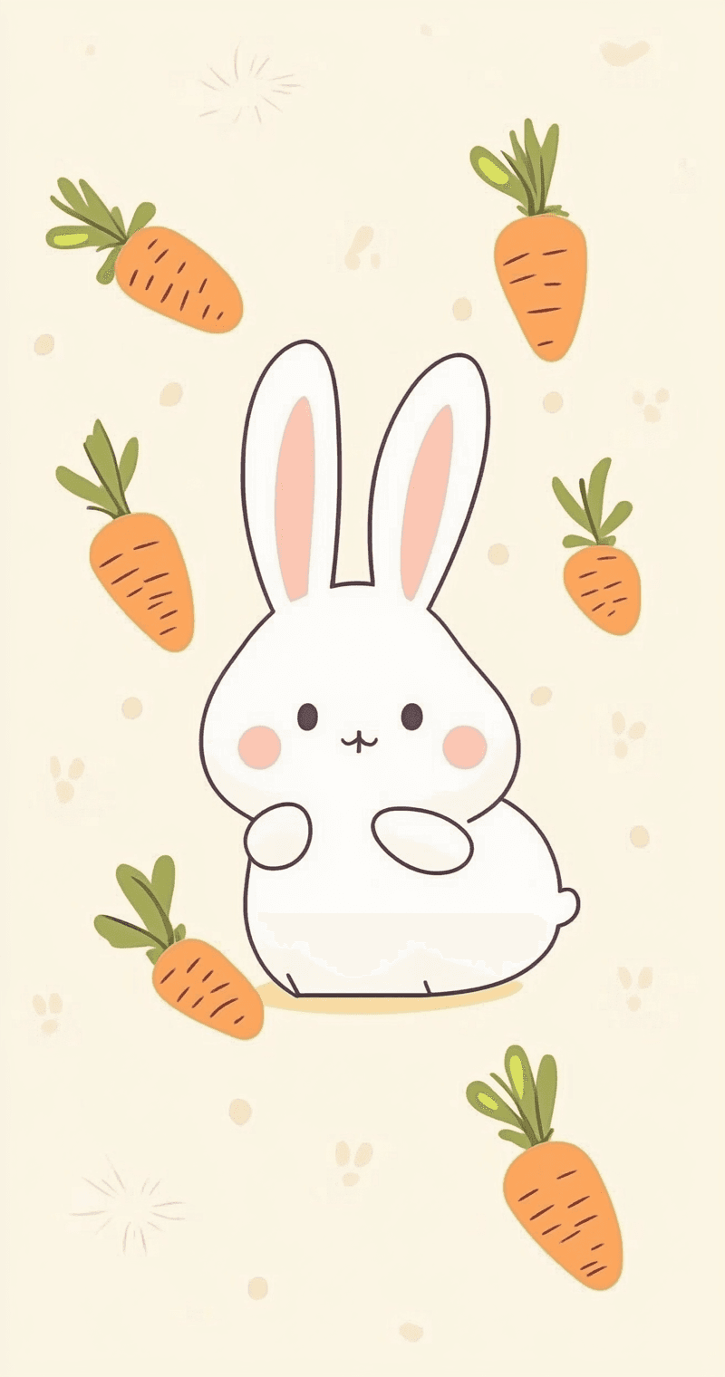 Bunny Point original repeating artwork