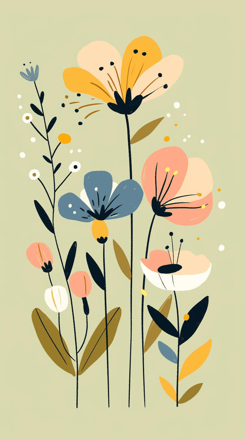 Bloom 084 original repeating artwork