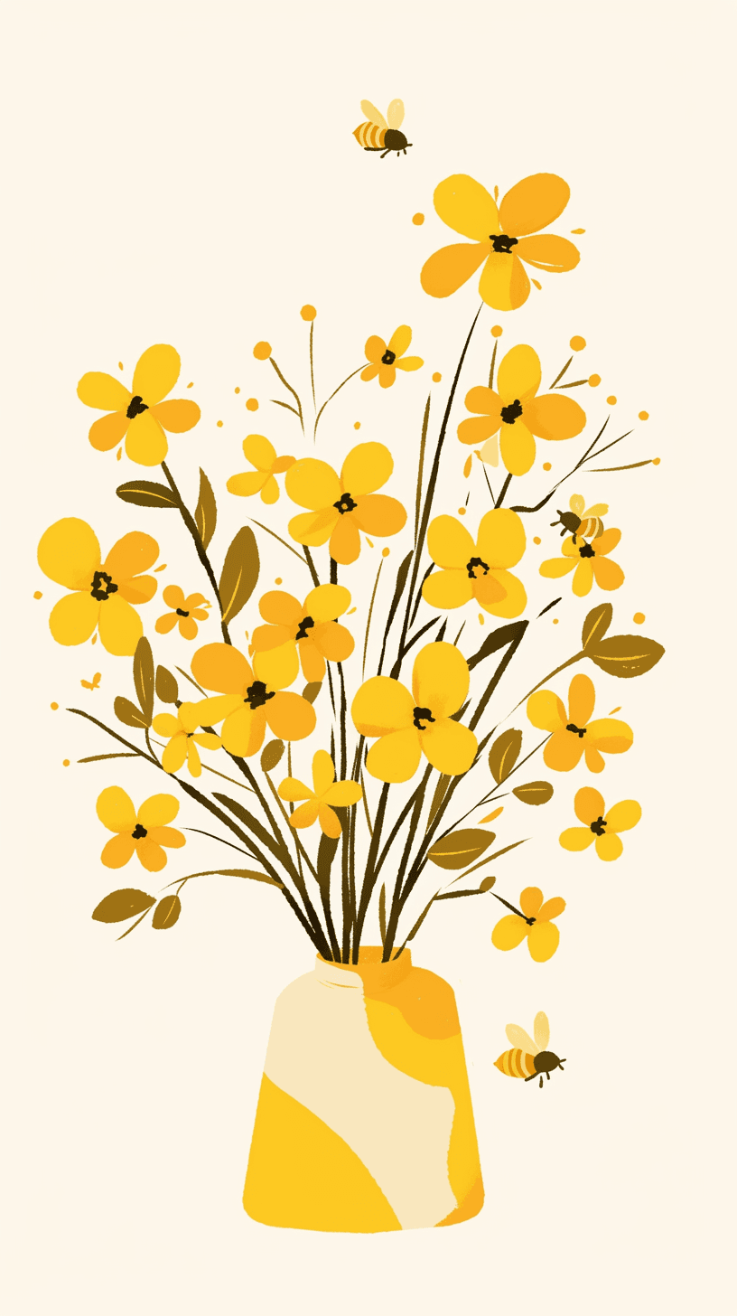 Bloom 137 original repeating artwork