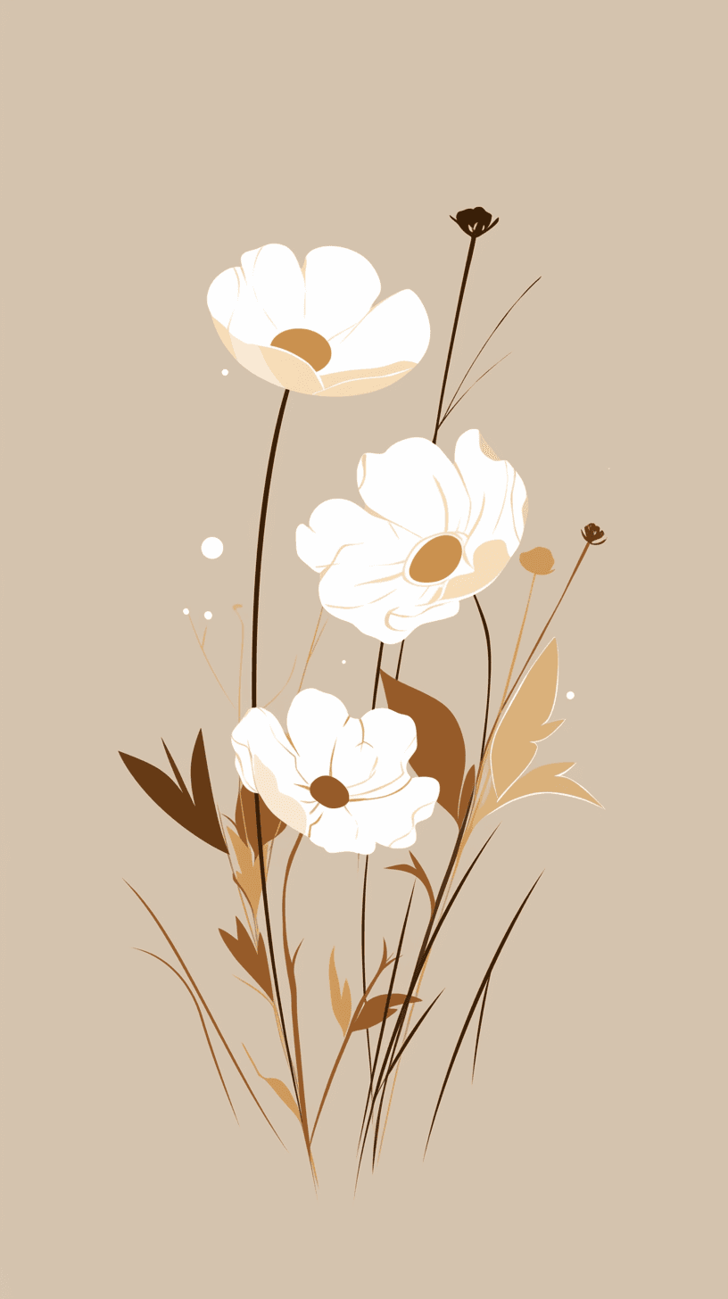 Bloom Noon original repeating artwork