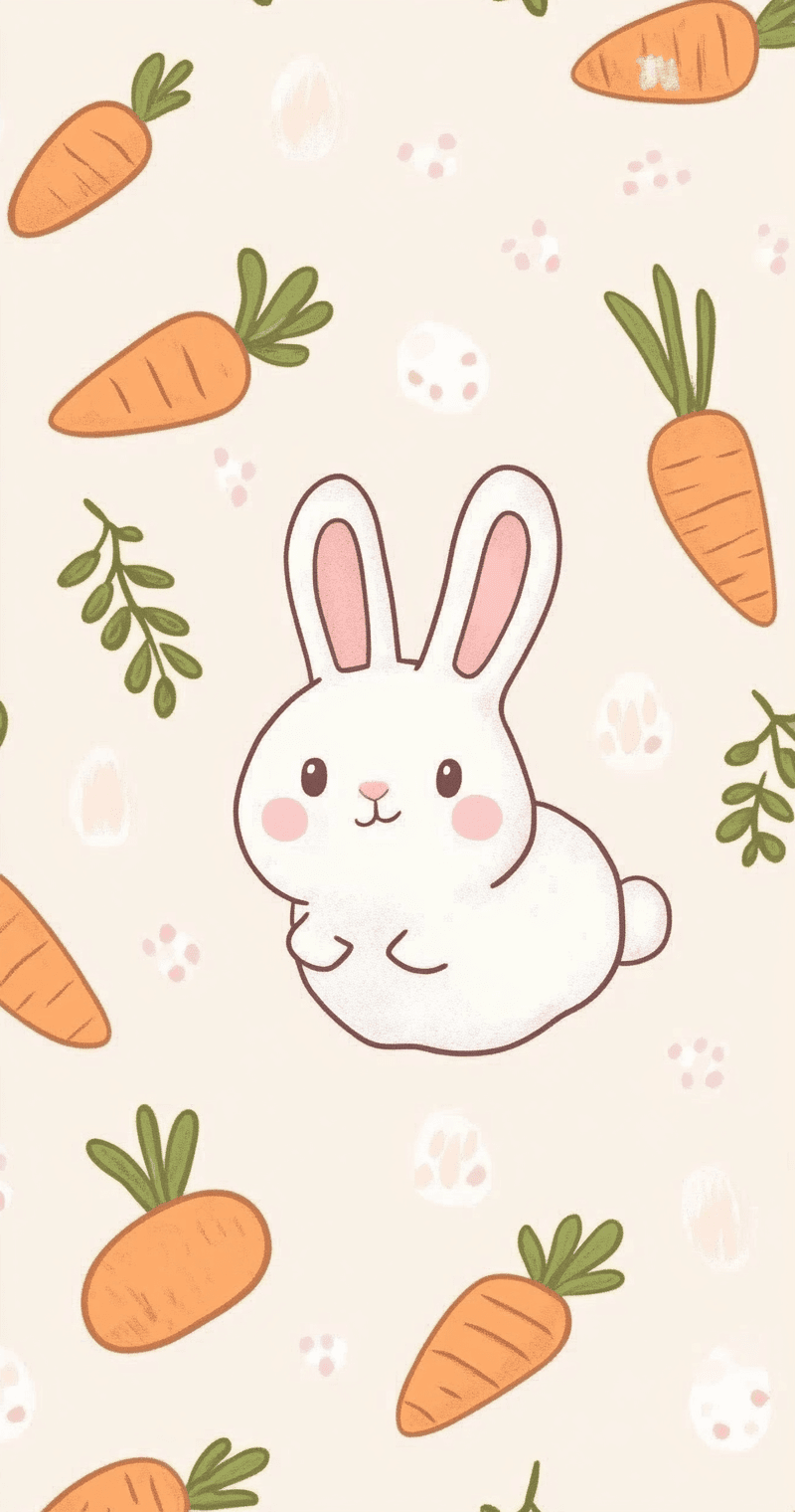 Bunny North original repeating artwork