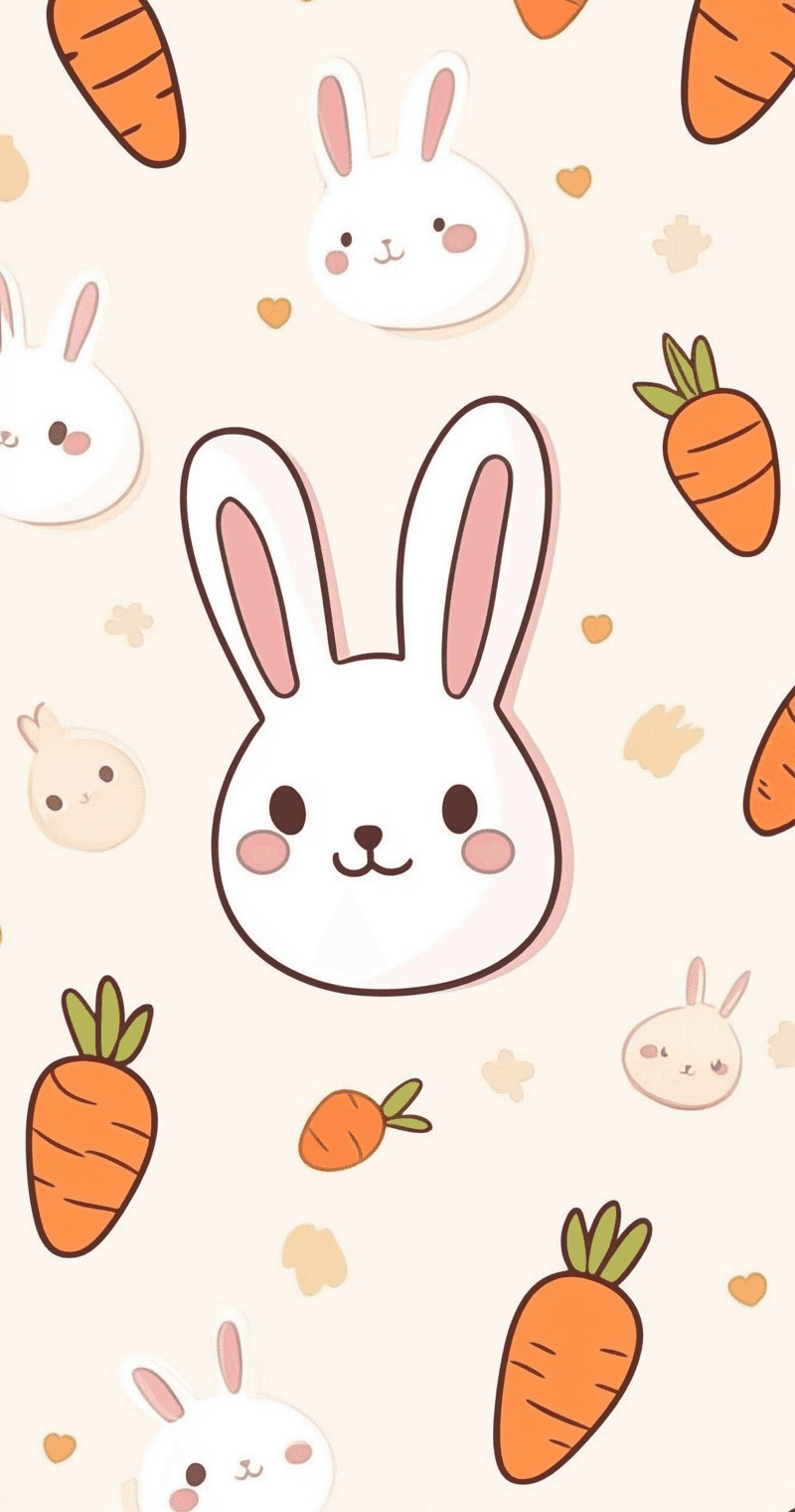 Bunny 169 original repeating artwork