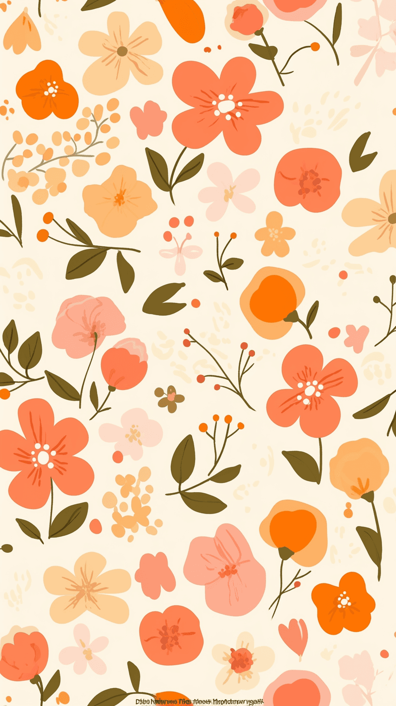 Blossom 322 original repeating artwork