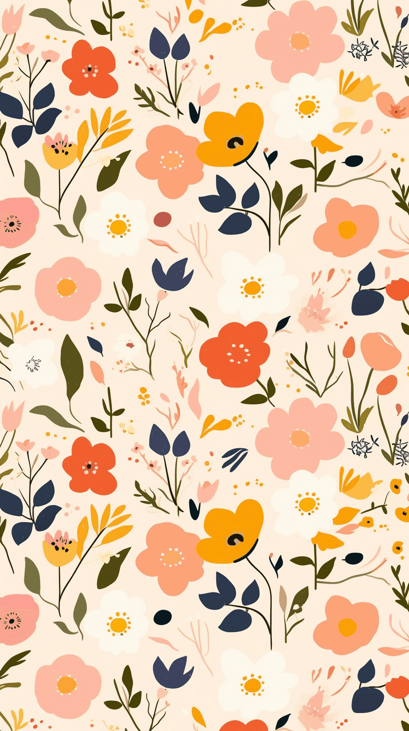 Blossom 612 original repeating artwork