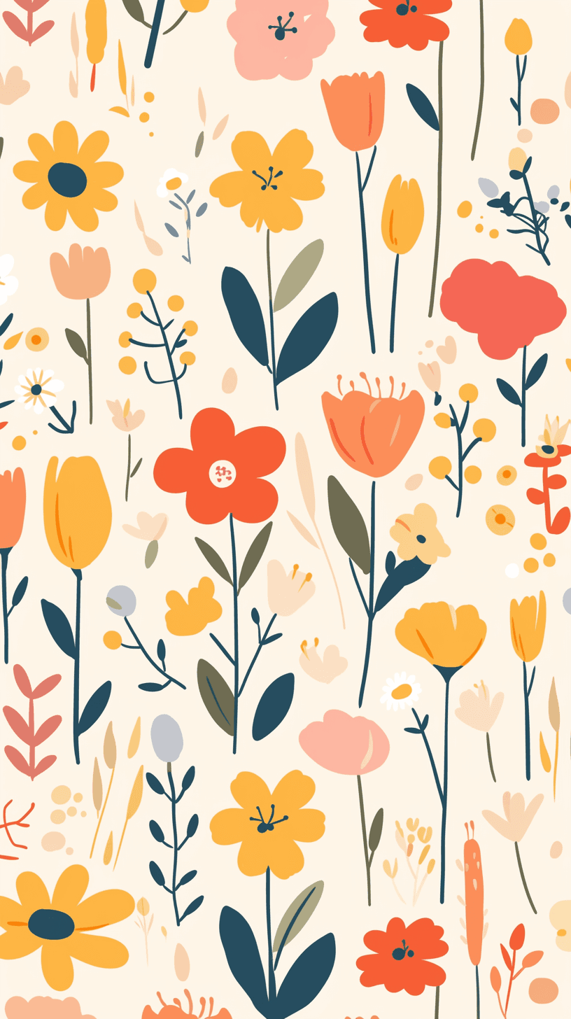 Blossom 412 original repeating artwork