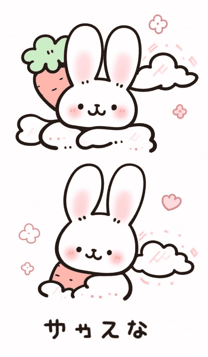 Bunny 297 original repeating artwork