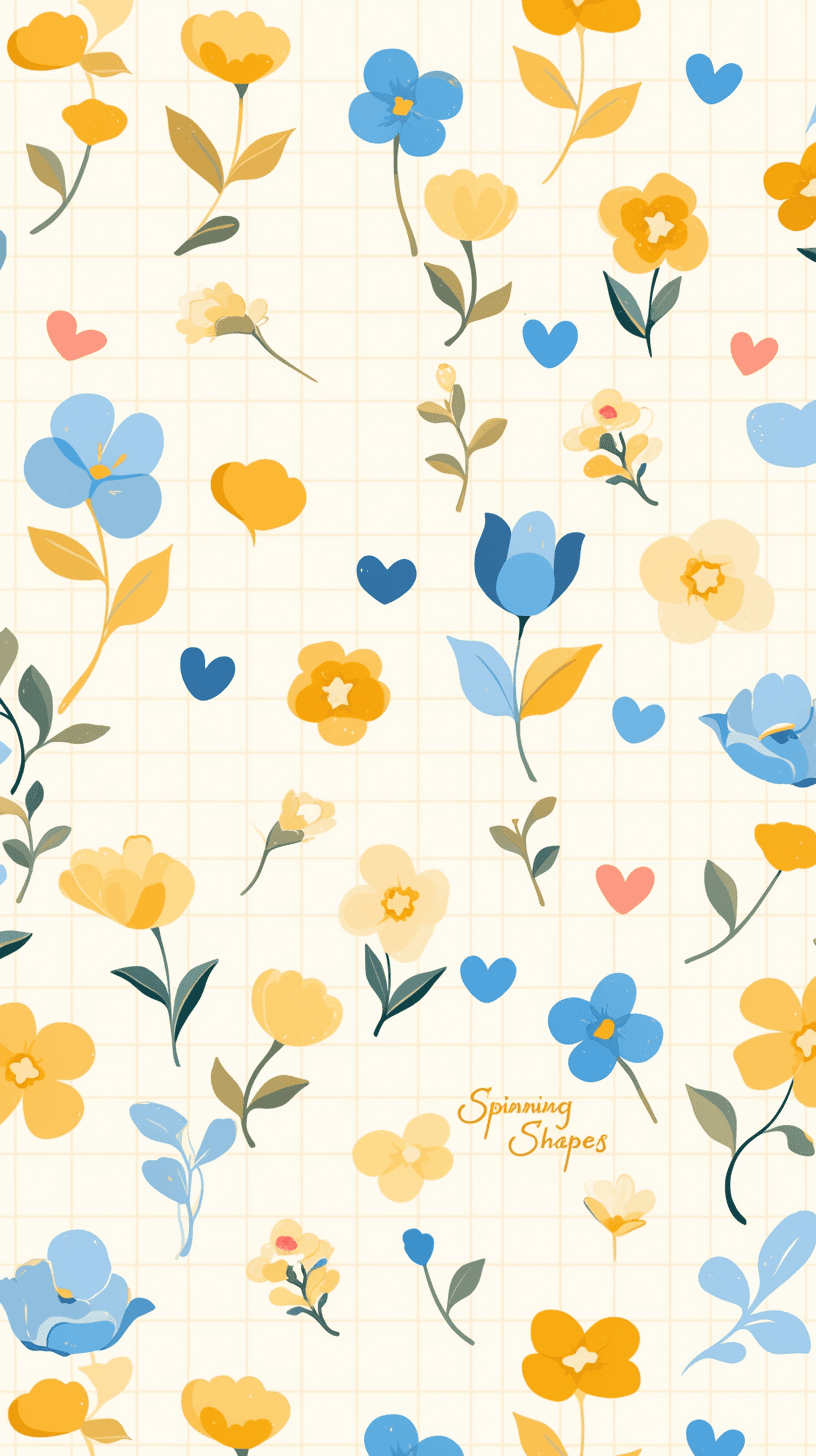 Blossom 1381 original repeating artwork