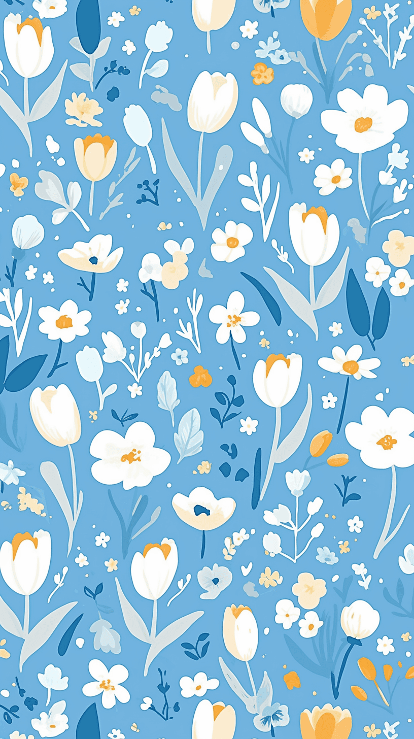 Blossom 586 original repeating artwork