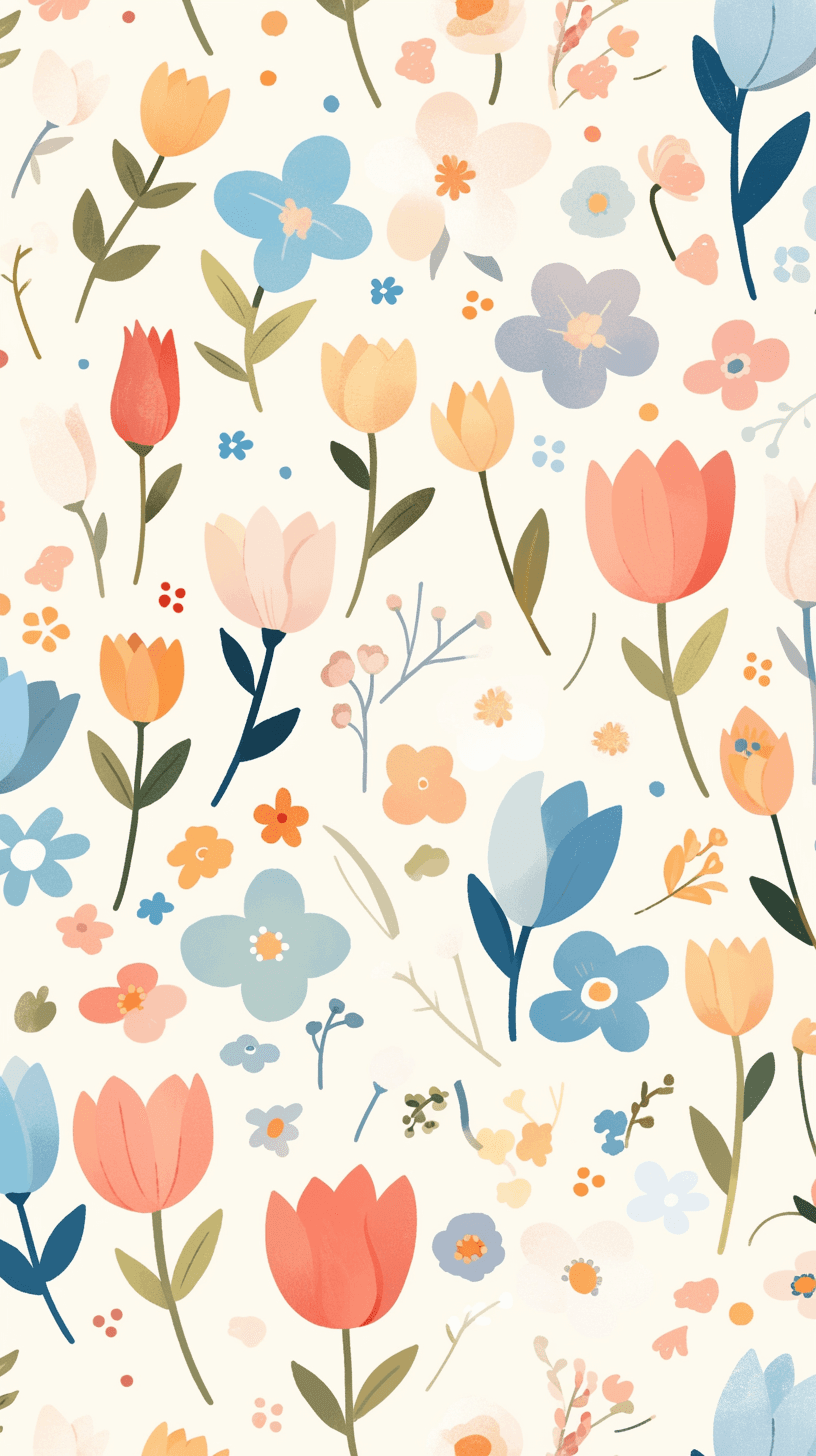 Blossom 535 original repeating artwork