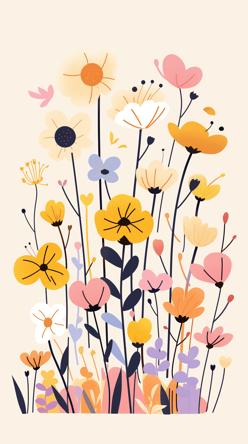 Blossom 156 original repeating artwork