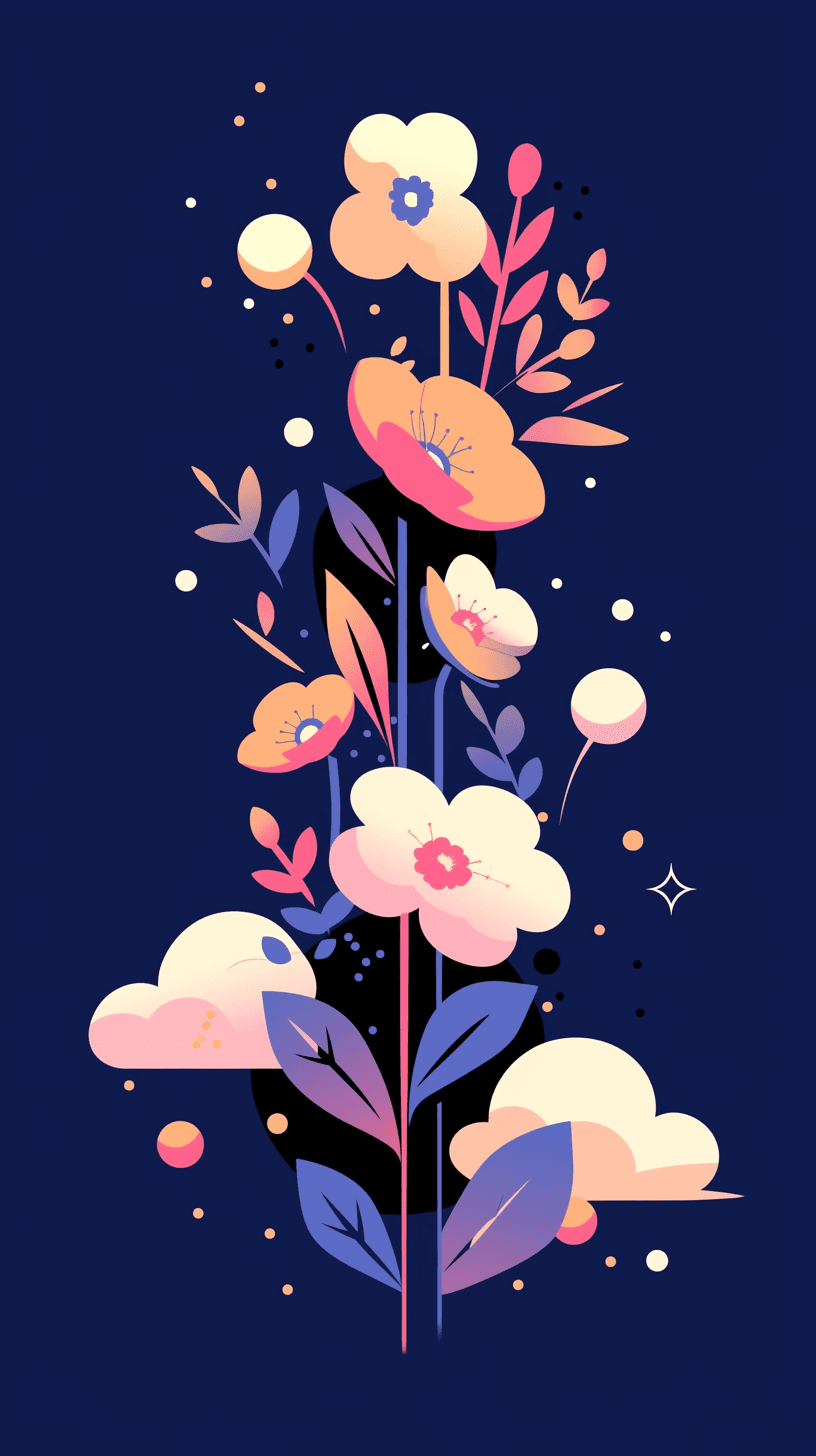 Blossom 126 original repeating artwork