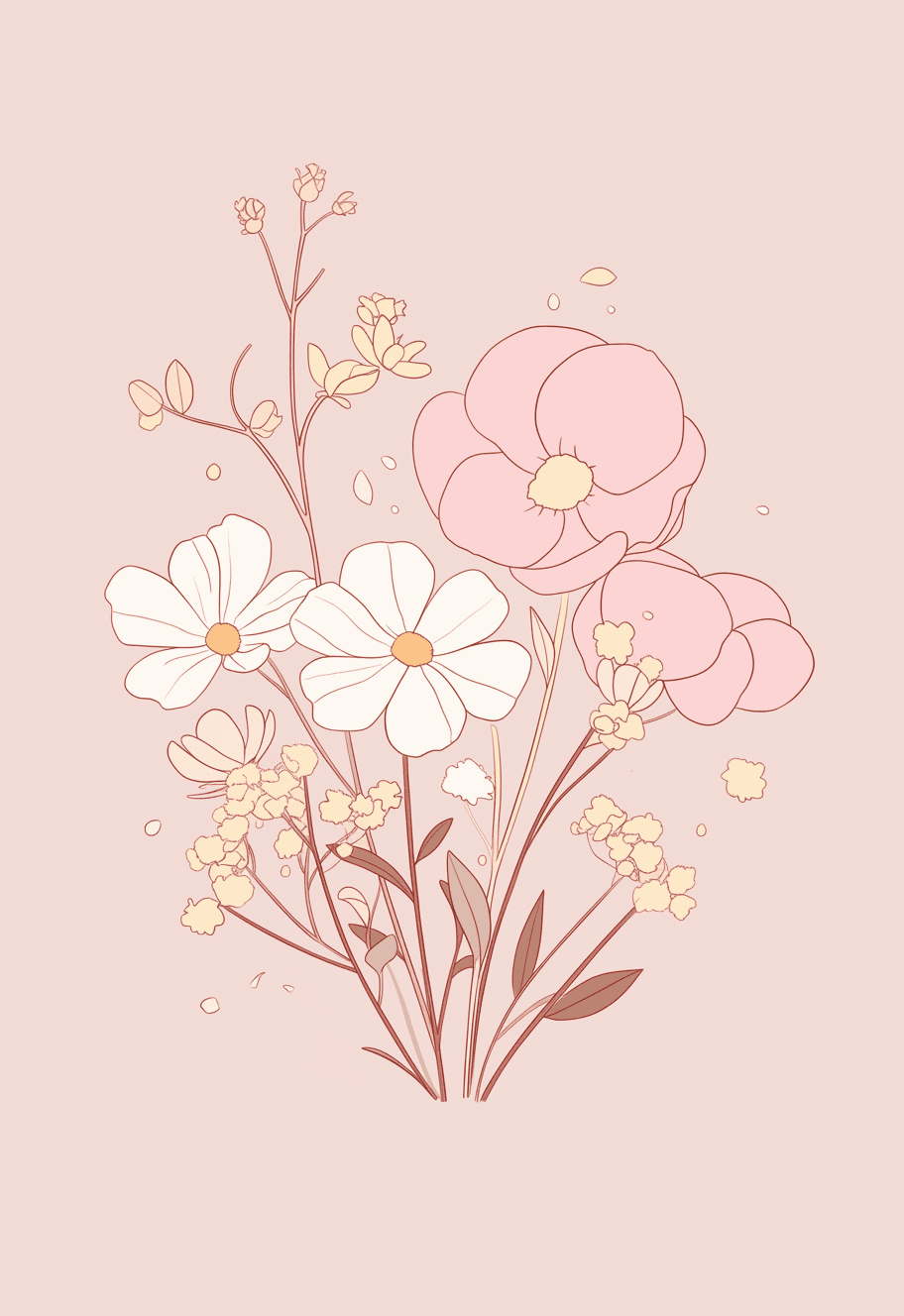 Blossom 600 original repeating artwork
