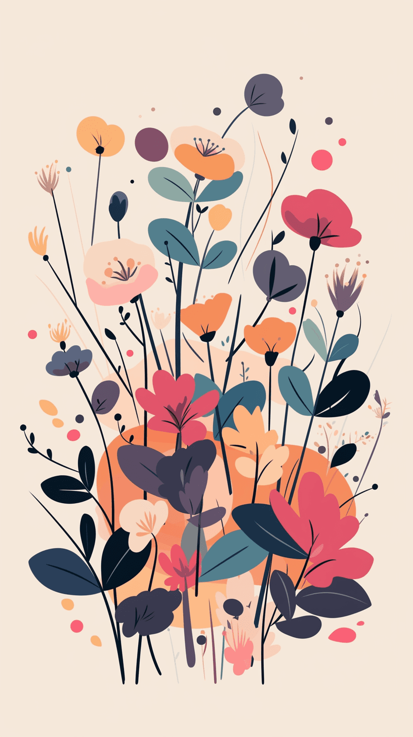 Blossom 1094 original repeating artwork