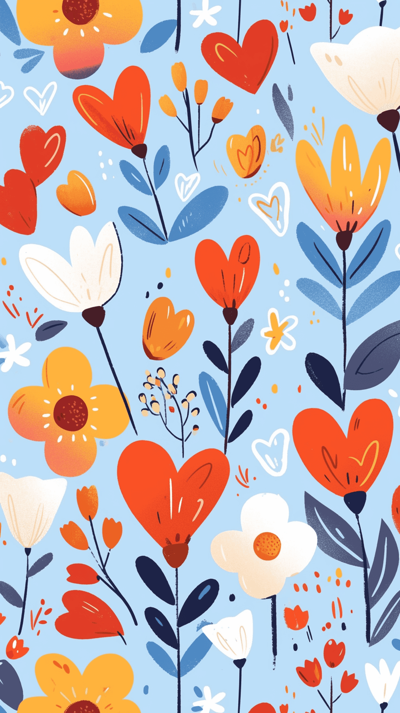 Blossom 125 original repeating artwork