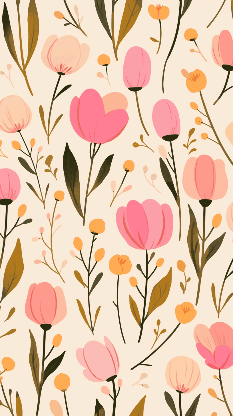 Bloom 009 original repeating artwork