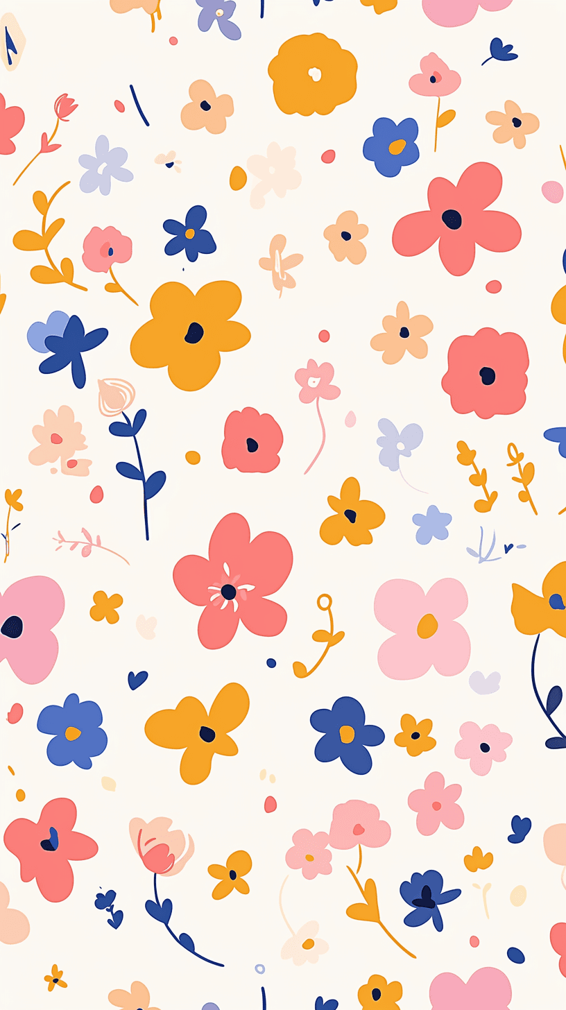 Bloom Bold original repeating artwork