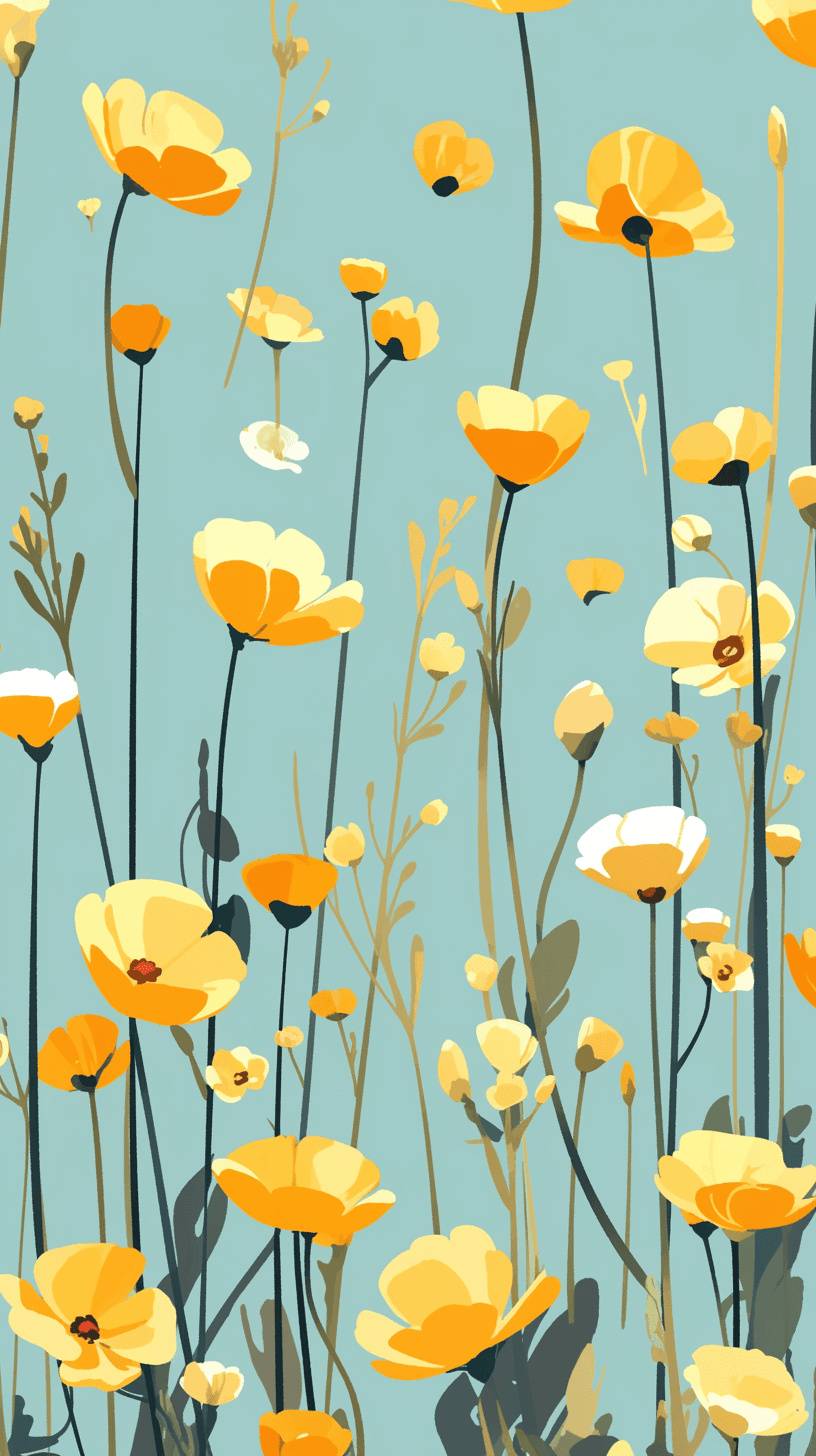 Bloom 055 original repeating artwork