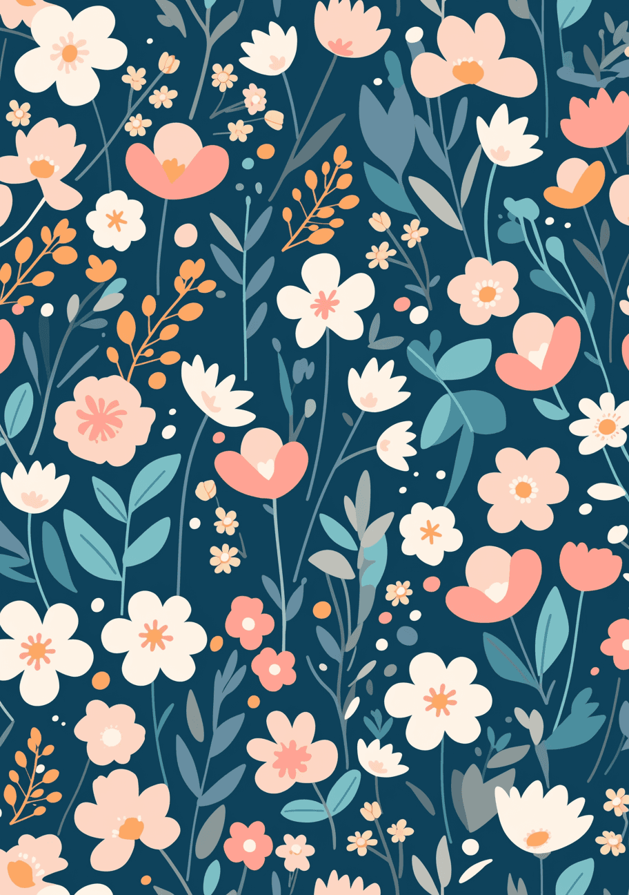 Bloom 016 original repeating artwork