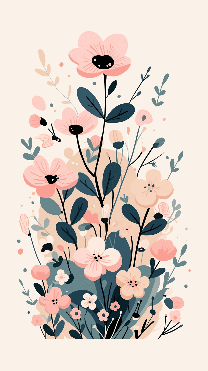 Bloom 543 original repeating artwork