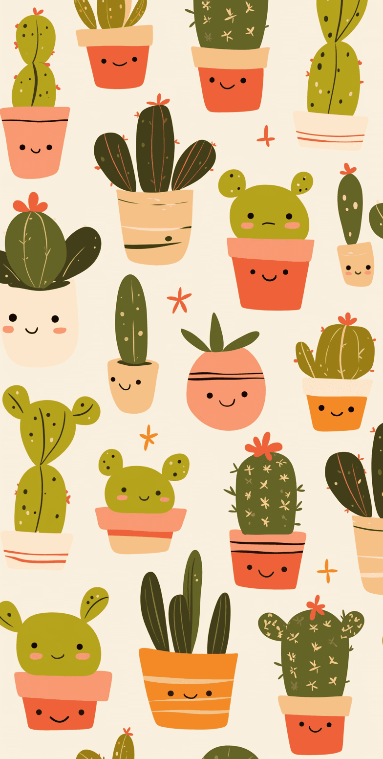 Cactus Groove original repeating artwork