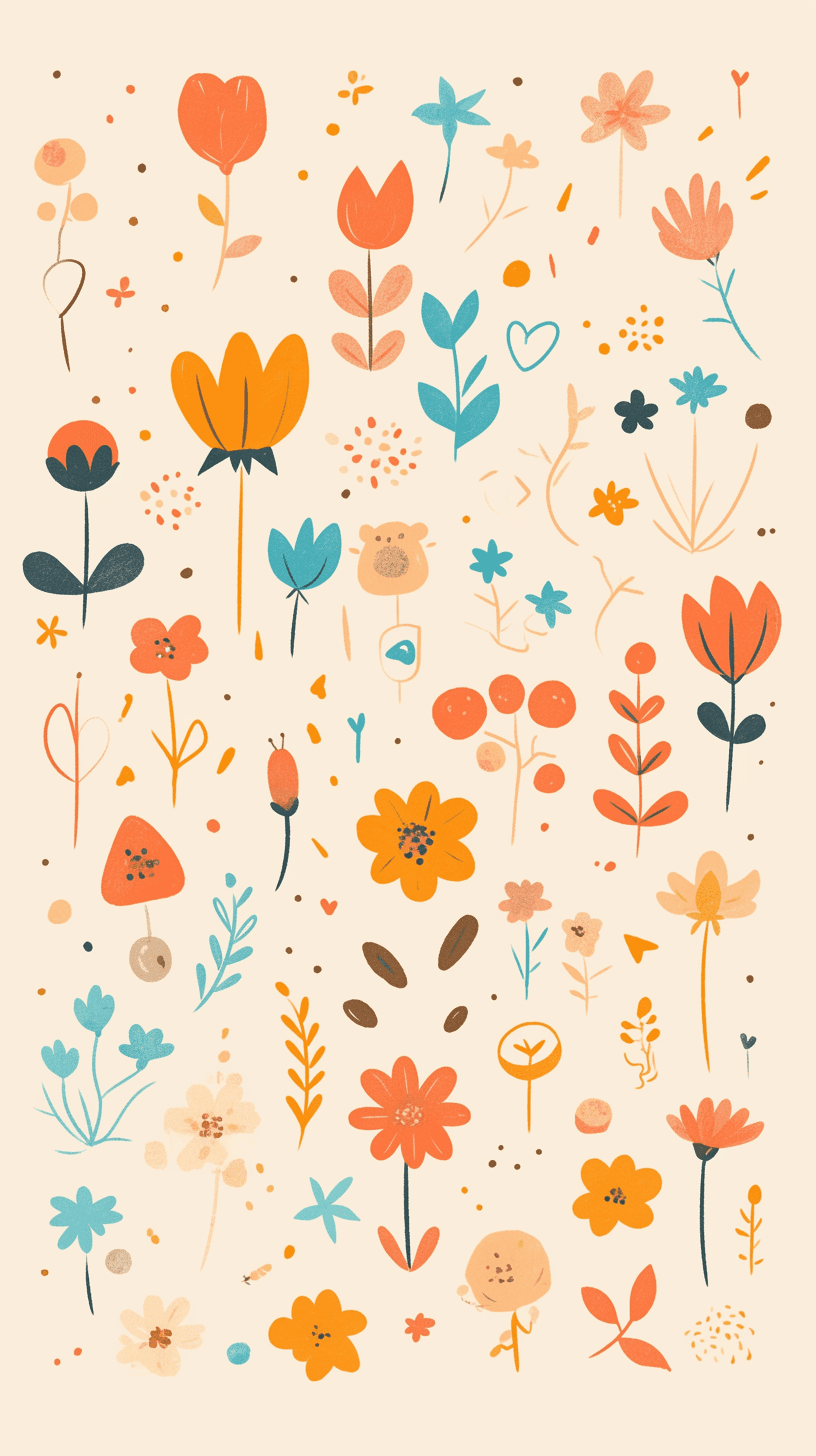 Blossom 1258 original repeating artwork