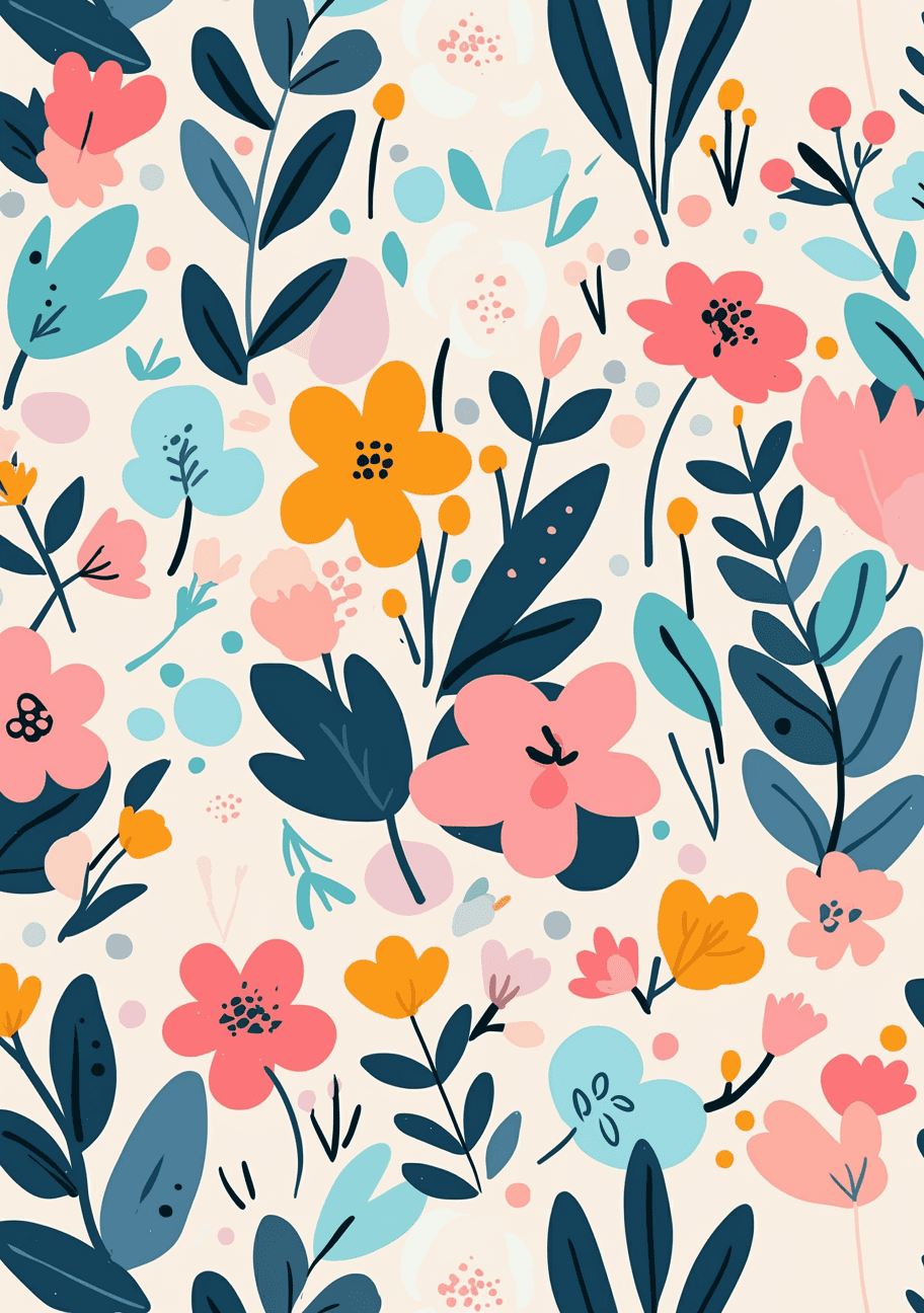 Blossom 1383 original repeating artwork