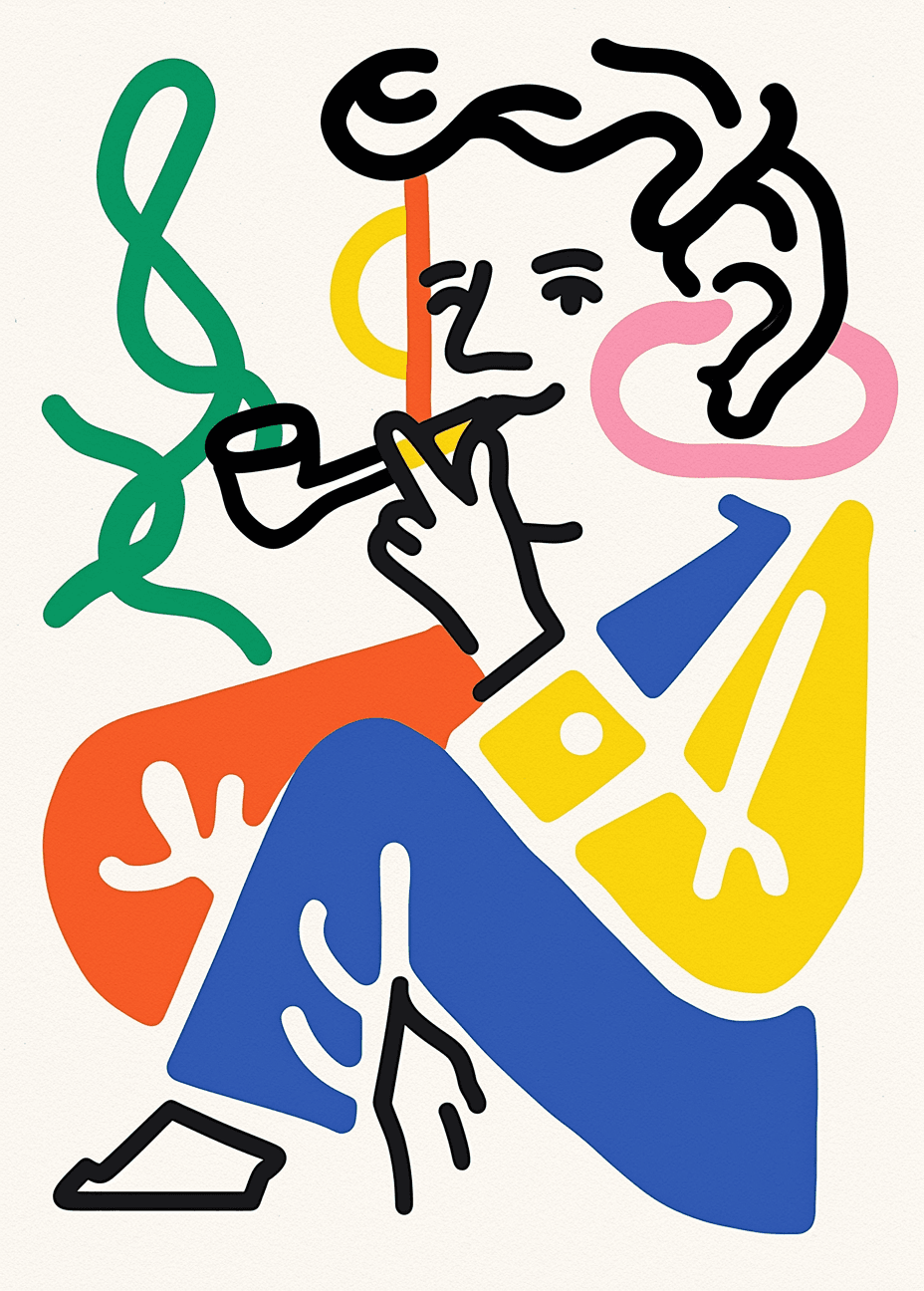 People Pals original repeating artwork