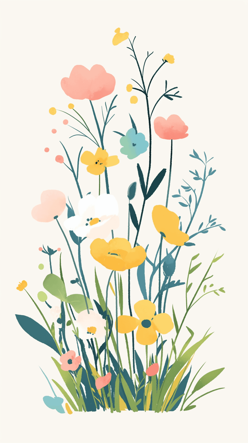 Blossom 348 original repeating artwork