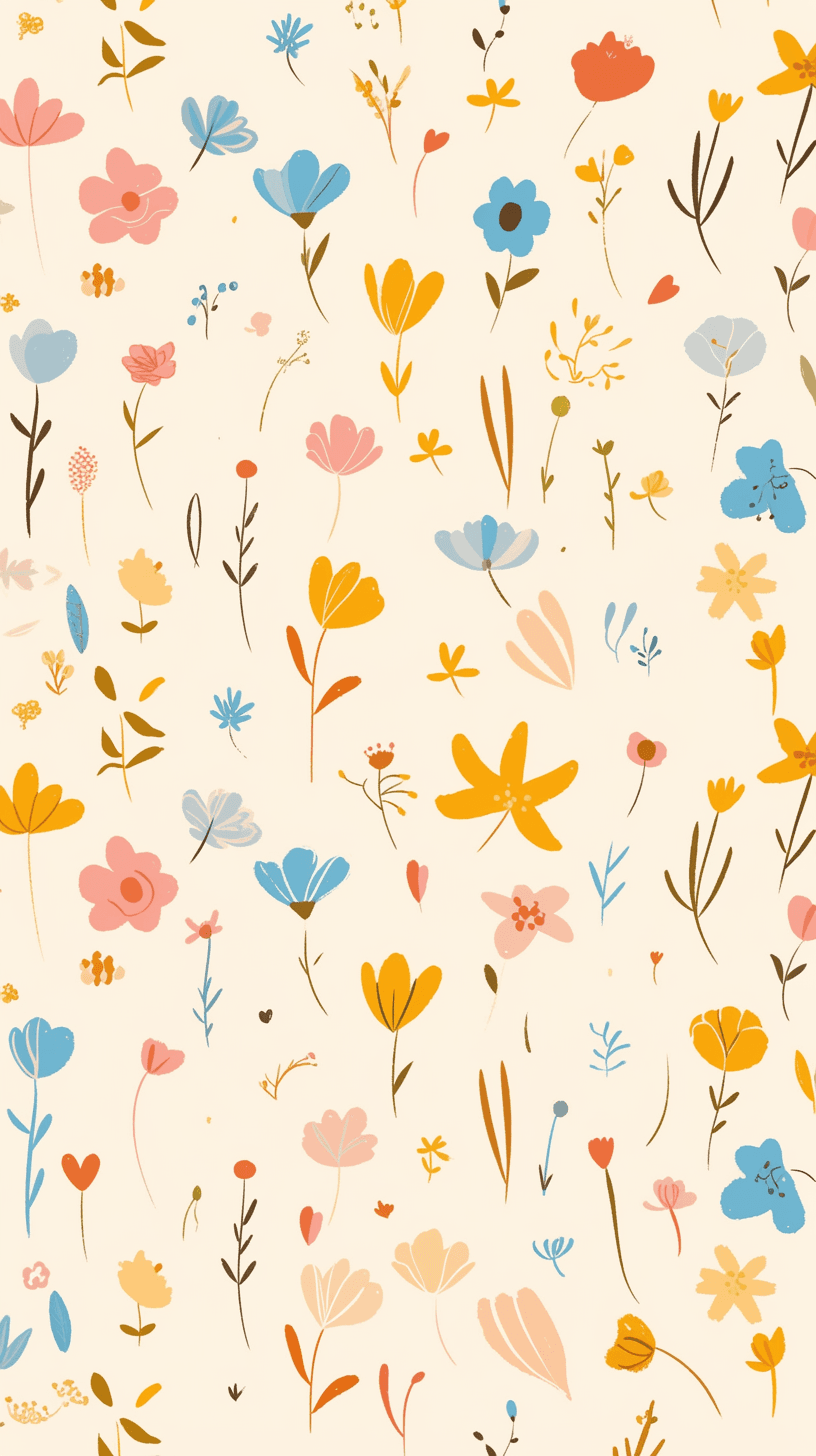 Blossom 566 original repeating artwork
