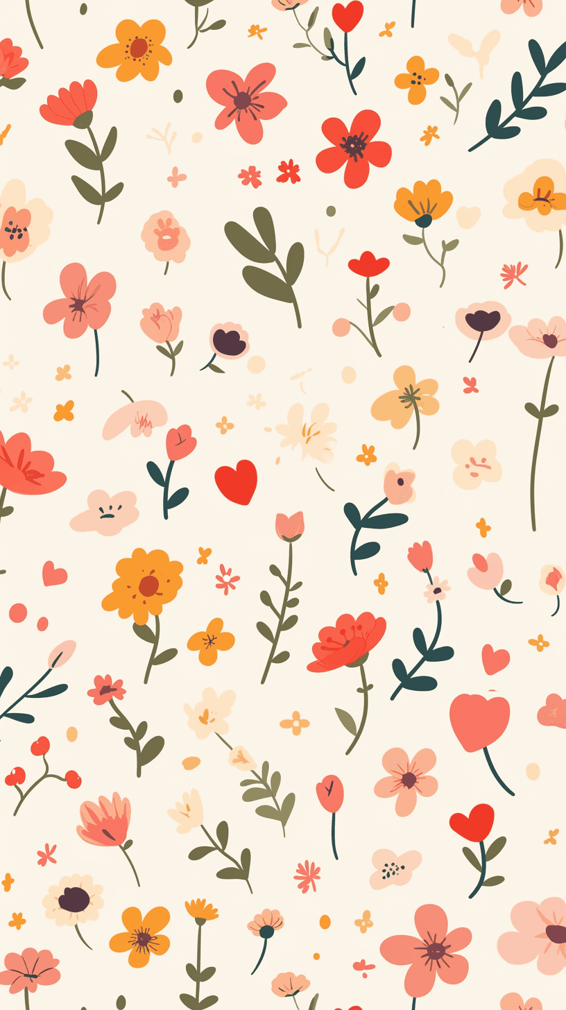 Blossom 1033 original repeating artwork