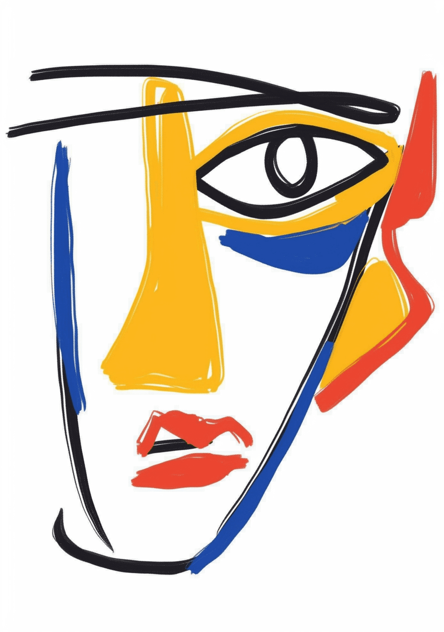 Face Squad original repeating artwork