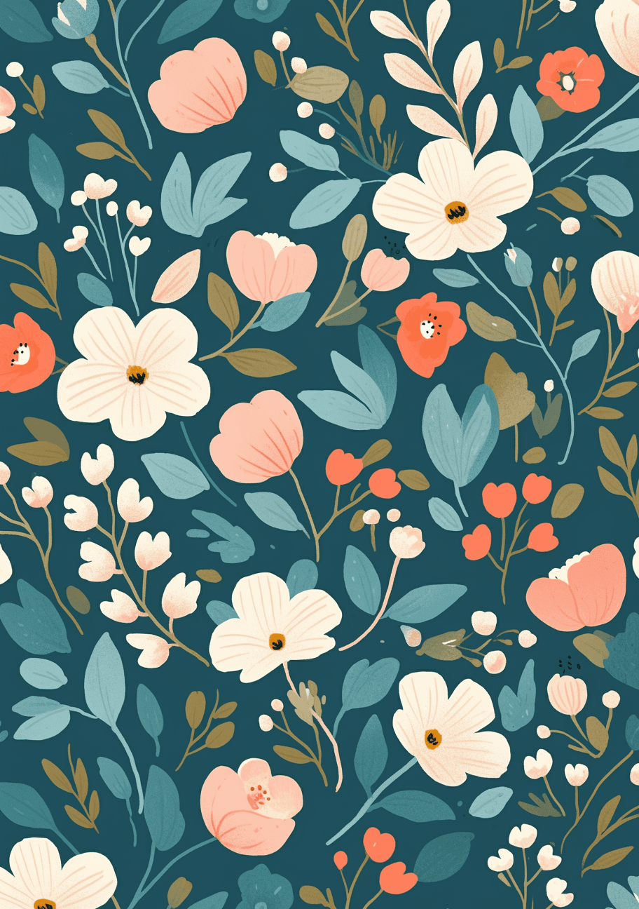 Blossom 361 original repeating artwork