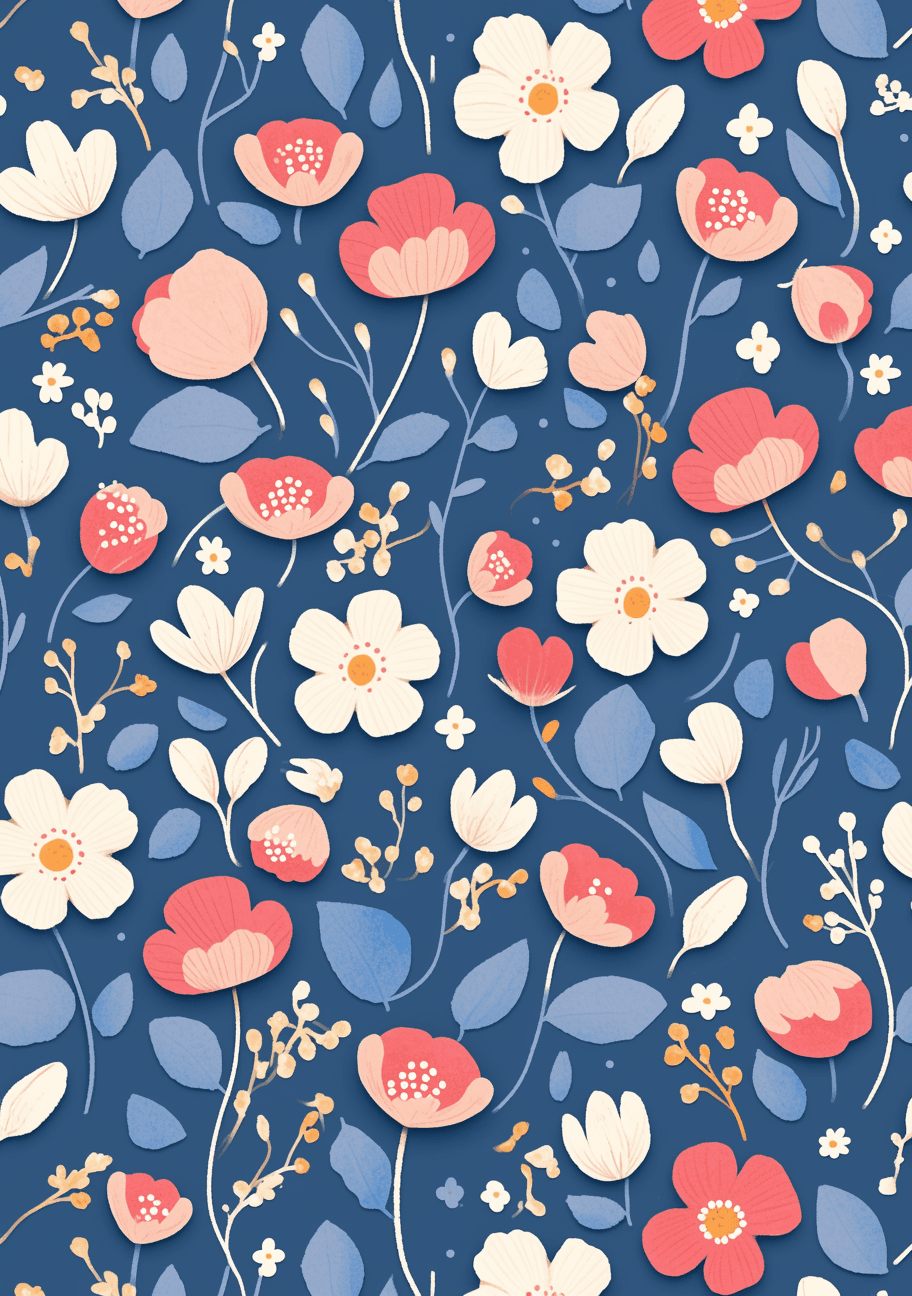 Blossom 1266 original repeating artwork