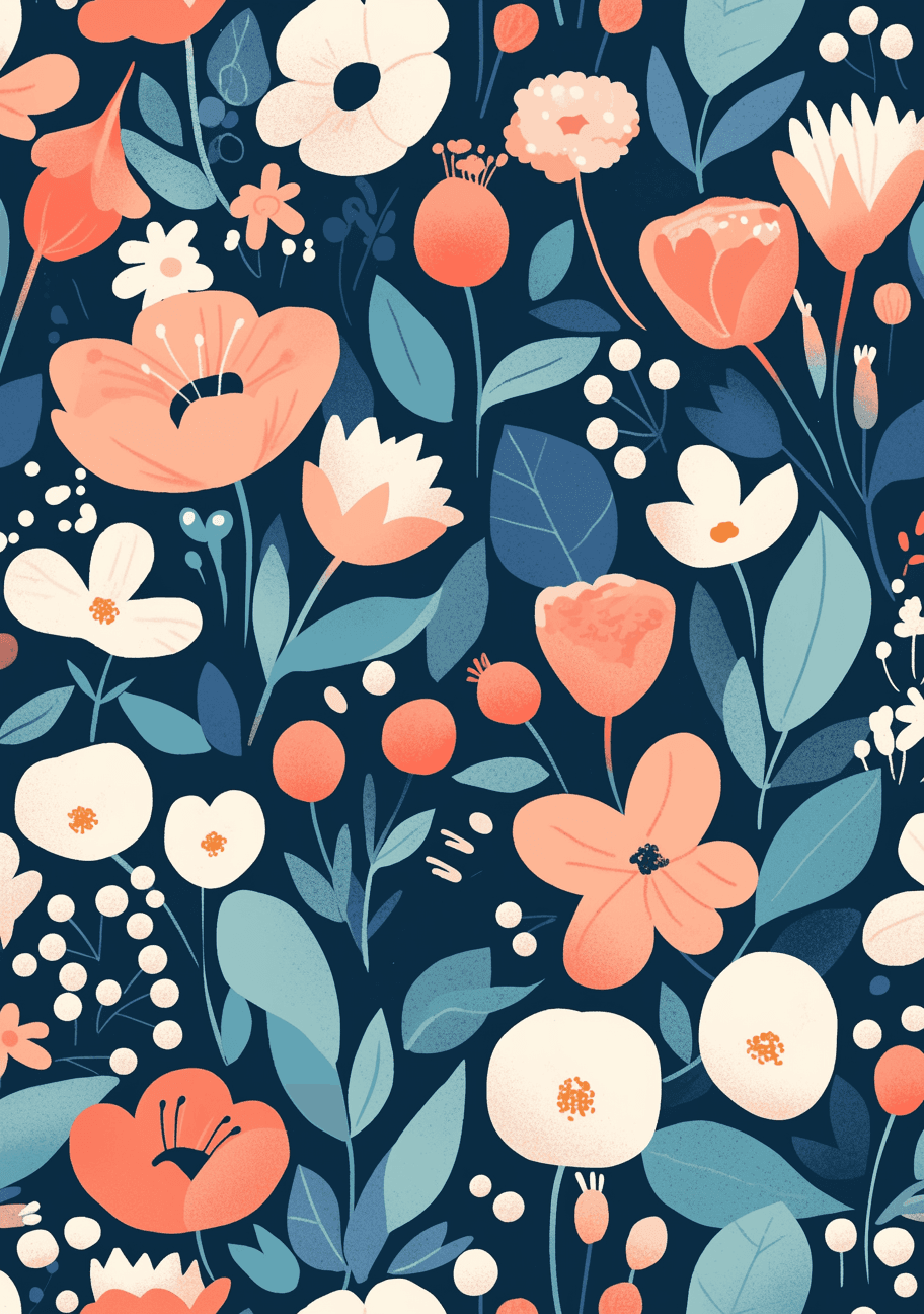 Blossom 1369 original repeating artwork