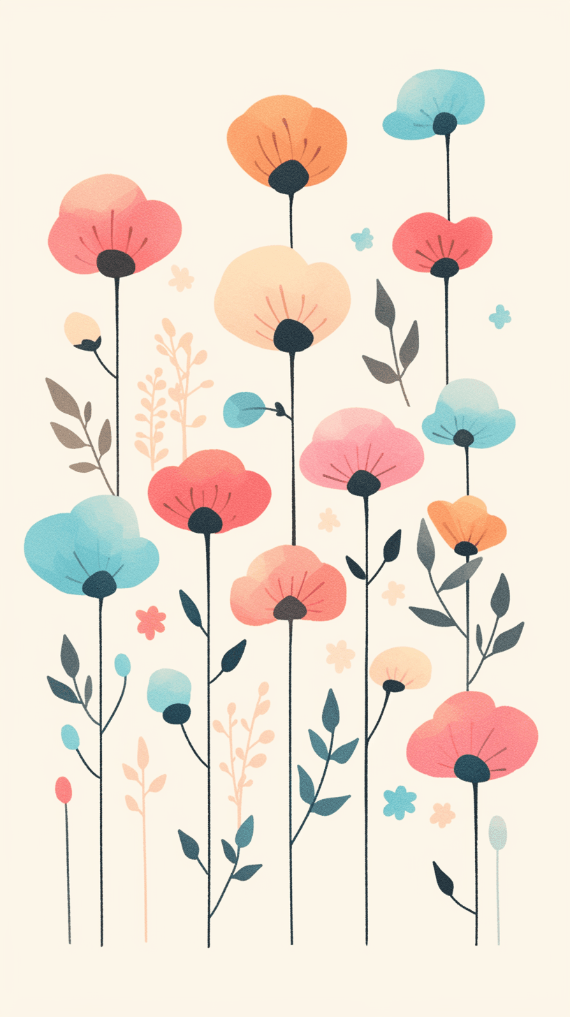 Blossom 883 original repeating artwork