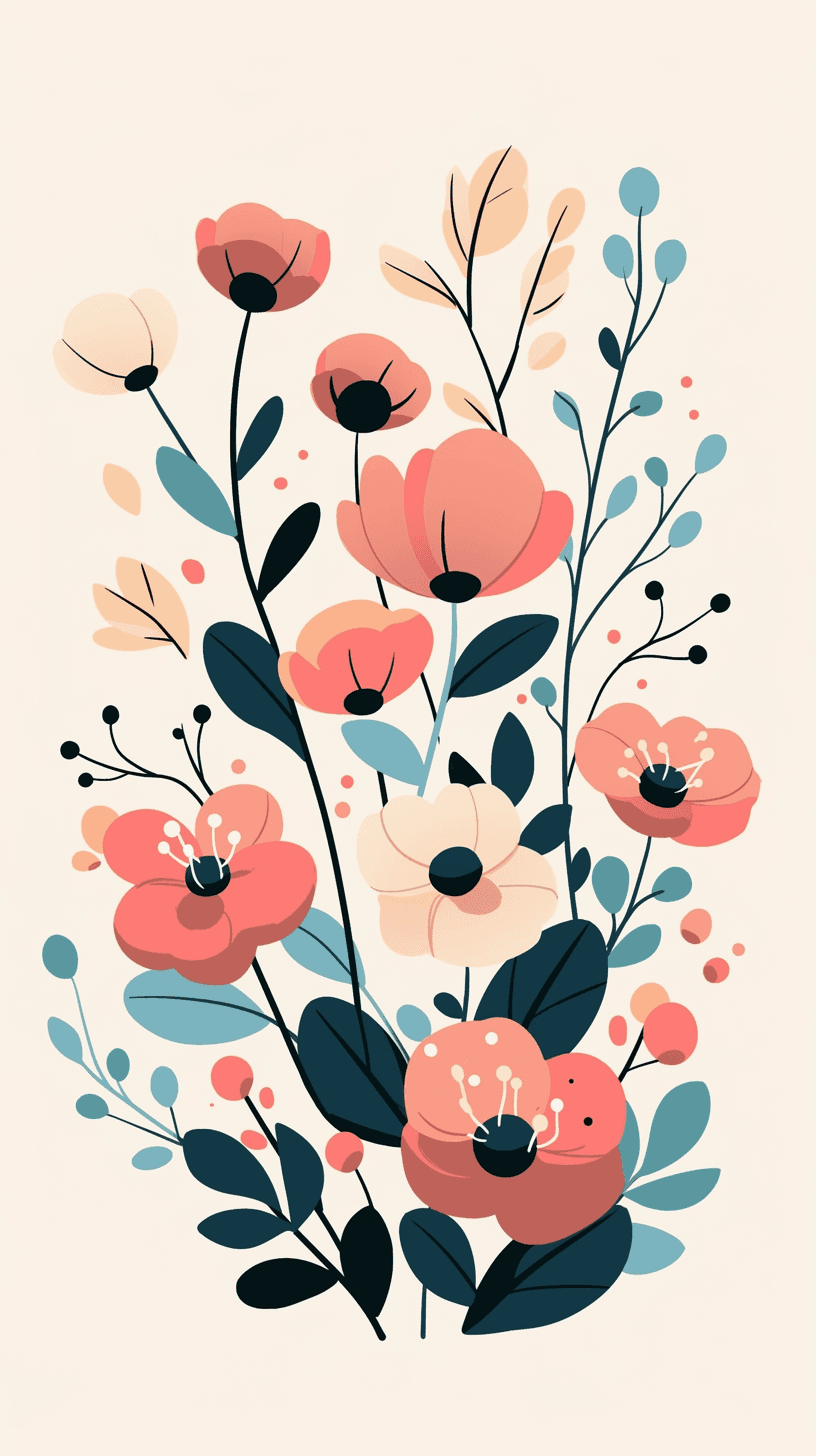 Blossom 1180 original repeating artwork