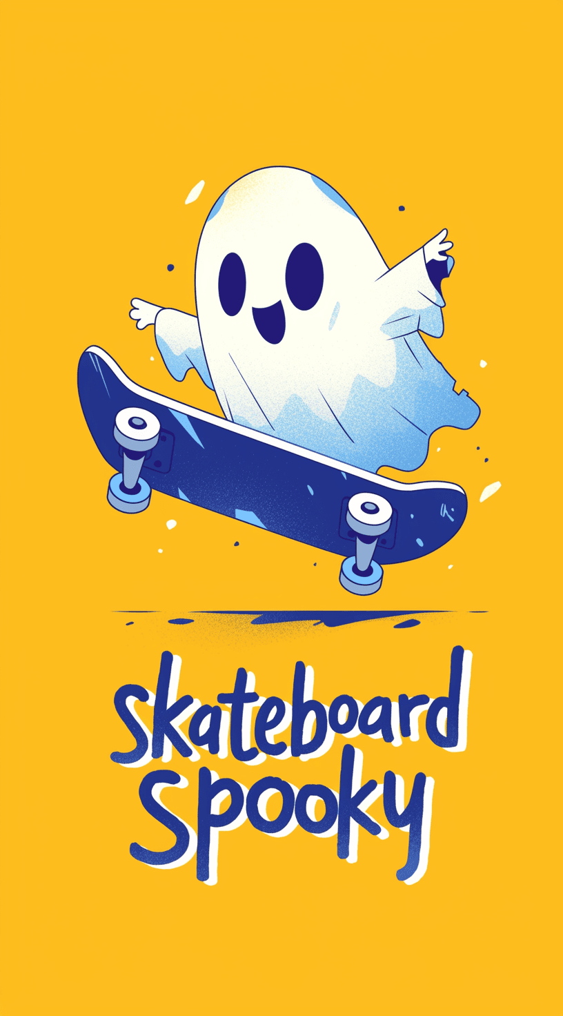 Skateboard Go original repeating artwork