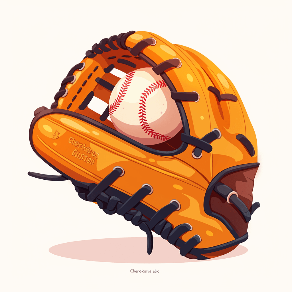 Baseball Trail original repeating artwork