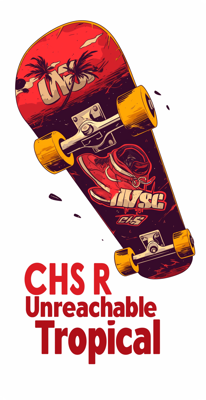 Skateboard Crew original repeating artwork