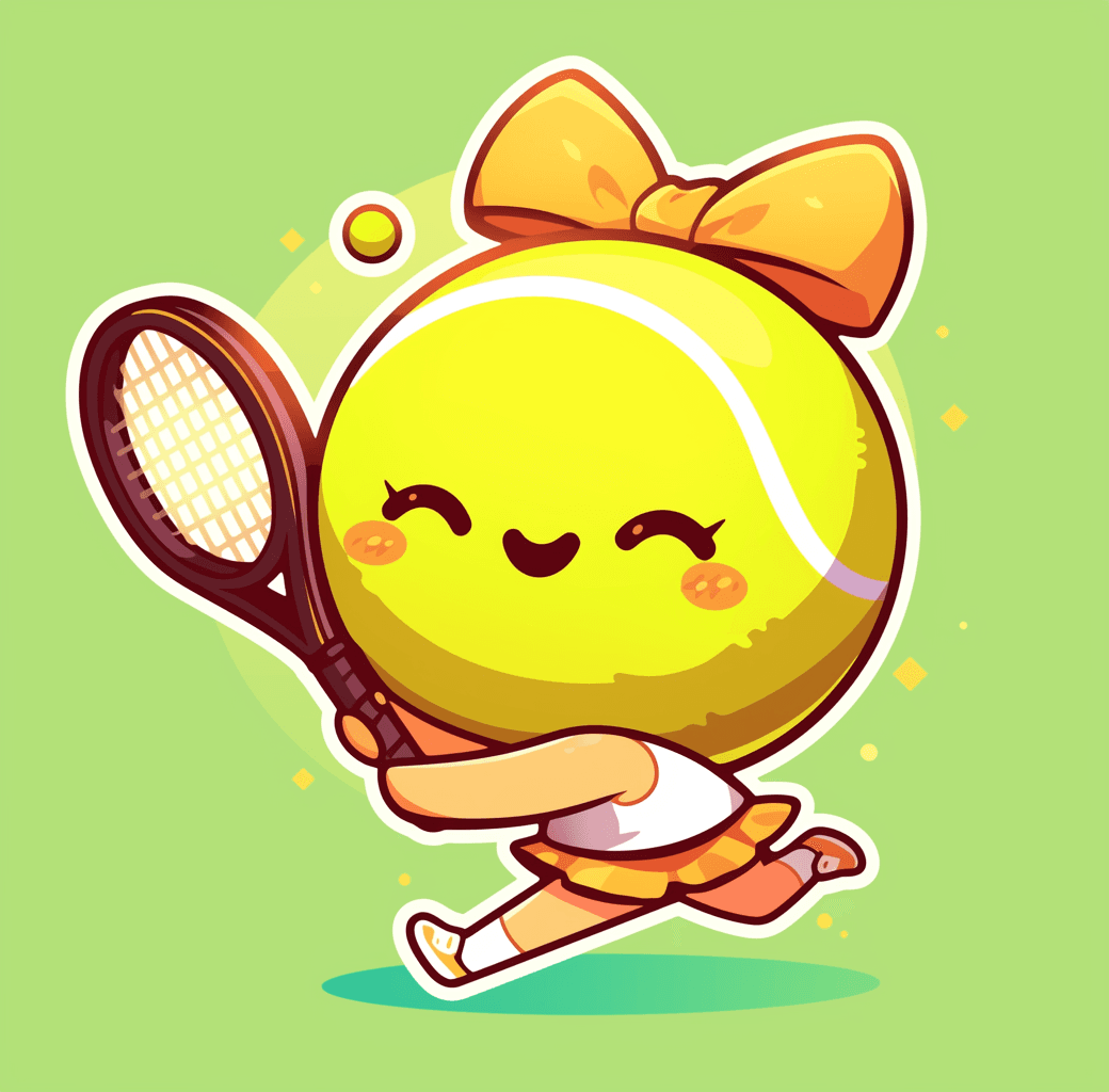 Cartoon Ball Game Tune original repeating artwork
