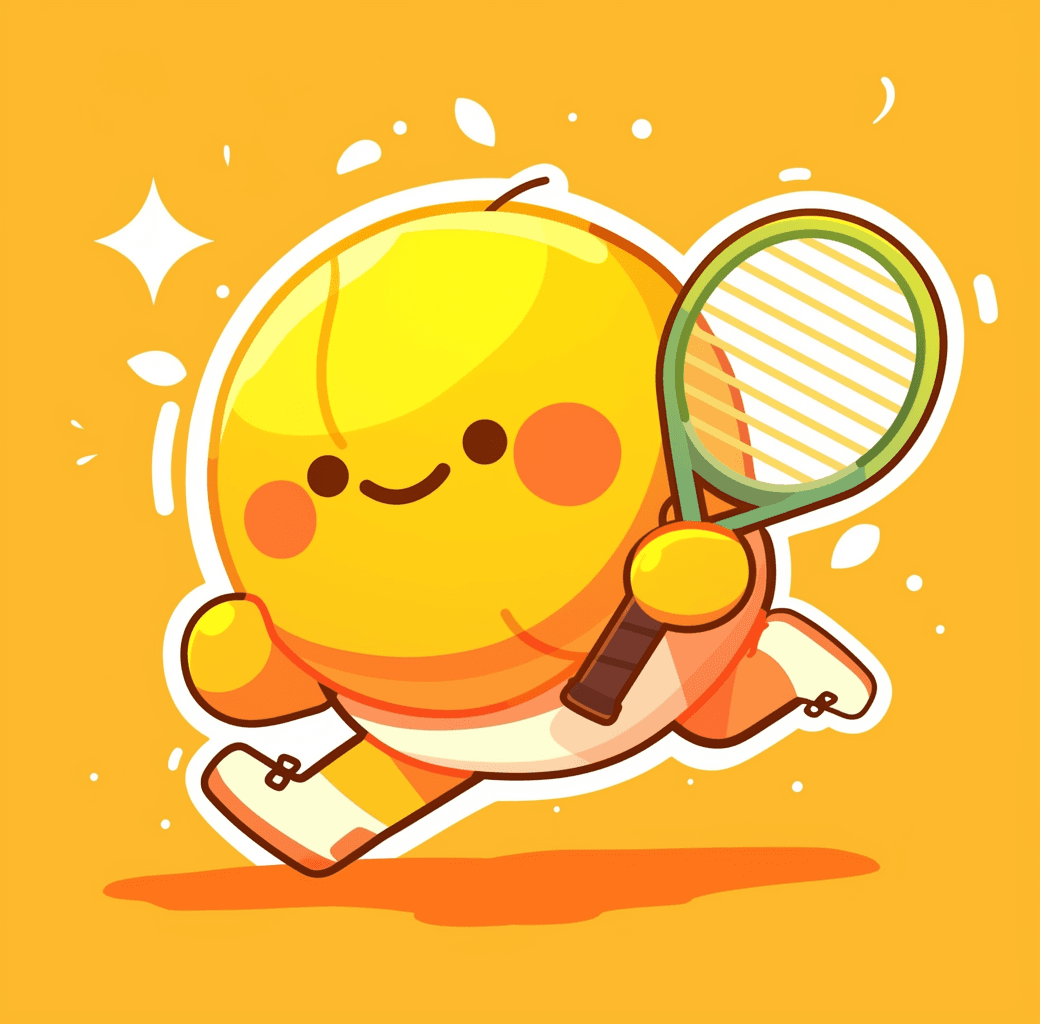 Cartoon Ball Game 009 original repeating artwork