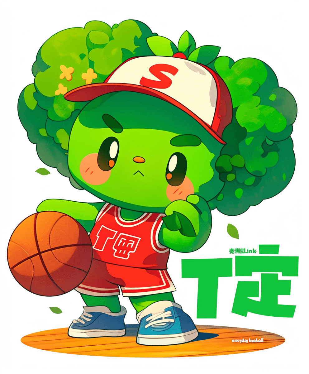 Cartoon Ball Game 001 original repeating artwork