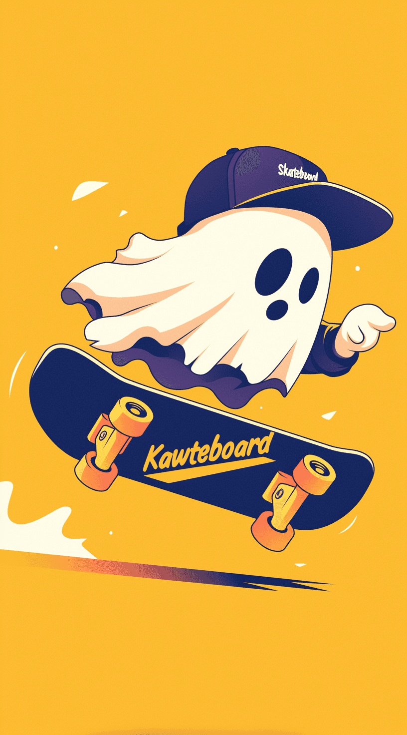 Skateboard 003 original repeating artwork