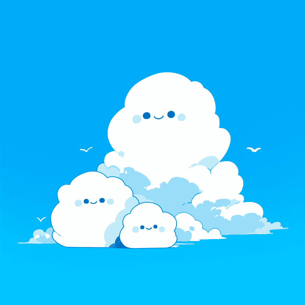 Cloud 006 original repeating artwork